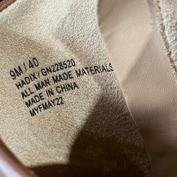 BCBGENERATION Women's Brown Faux Leather Hadix Pointed-Toe Stiletto Booties SZ 9 - Picture 9 of 9